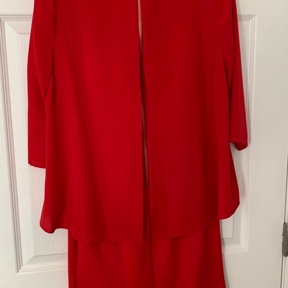 Ted Baker red shift dress - Picture 2 of 5